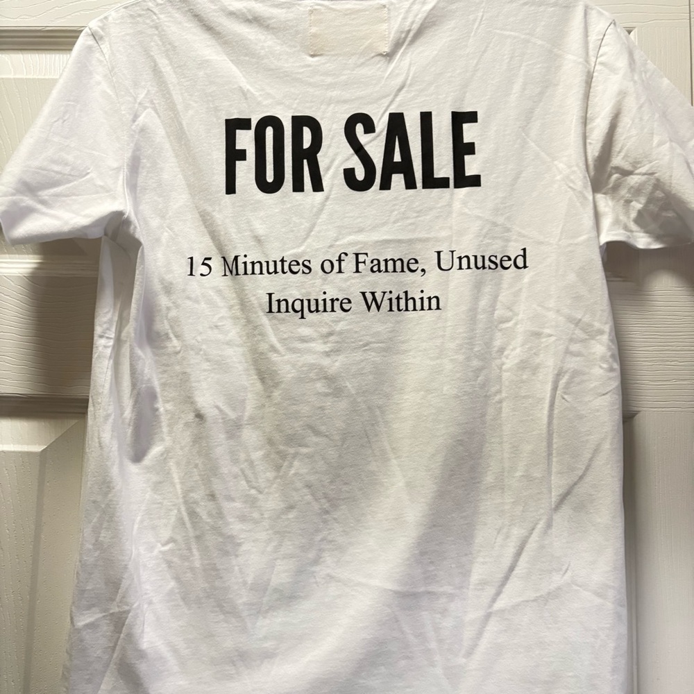 Also Freedom white tee shirt 
Never worn - Picture 2 of 5
